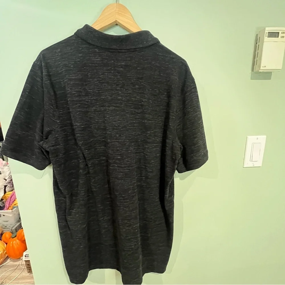 6/$25 George Black Polo Shirt